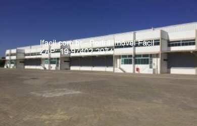 Imagem: O depósito possui 25.000m² de Área, 12.950m² de Área Privada