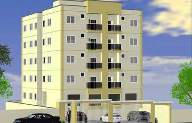 Imagem: O apartamento possui 2 Dormitórios, 1 Suíte, 2 Banheiros