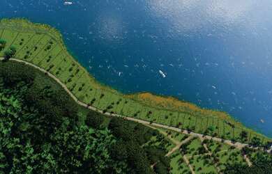 Imagem: O terreno possui 2.500m² de Área e está localizado em Marinas