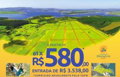 Imagem 2: Lote para venda na Represa de Furnas no Balneario Shangryla, ao lado de...