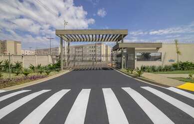 Imagem: O apartamento possui 2 Dormitórios, 1 Banheiro, 1 Vaga na garagem