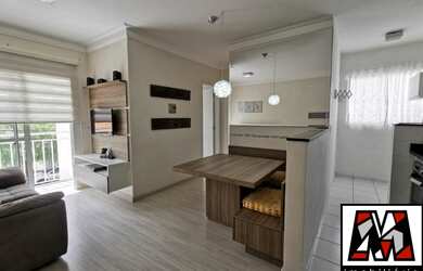 Imagem: O apartamento possui 2 Dormitórios, 1 Vaga na garagem, 49m²