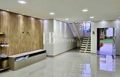 Imagem: A casa em condomínio possui 3 Dormitórios, 3 Suítes, 5 Banheiros