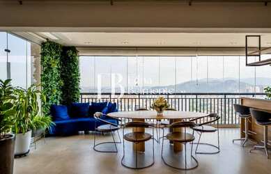 Imagem: O apartamento possui 4 Dormitórios, 4 Suítes, 6 Banheiros