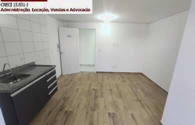 Imagem: O apartamento possui 1 Dormitório, 1 Banheiro, 32m² de Área