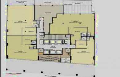 Imagem: A sala comercial possui 131m² de Área Privada e está localizado