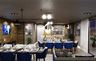 Imagem: O apartamento possui 2 Dormitórios, 1 Suíte, 1 Banheiro, 1