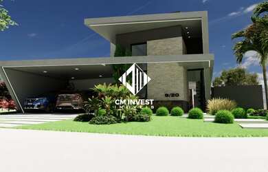 Imagem: A casa possui 3 Dormitórios, 3 Suítes, 1 Banheiro, 2 Vagas