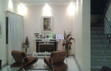 Imagem 1: Sobrado com Piscina. Piscina, Guarda roupa, Lareirae12 Vagas na garagem