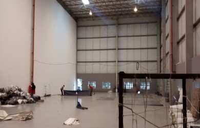 Imagem: O depósito possui 1.600m² de Área e está localizado em