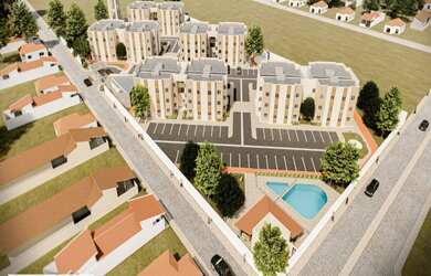 Imagem: O apartamento possui 2 Dormitórios, 1 Suíte, 43m² de Área