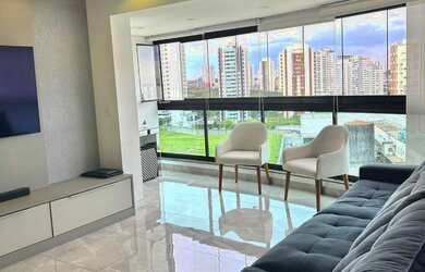 Imagem: O apartamento possui 3 Dormitórios, 1 Suíte, 3 Vagas na garagem