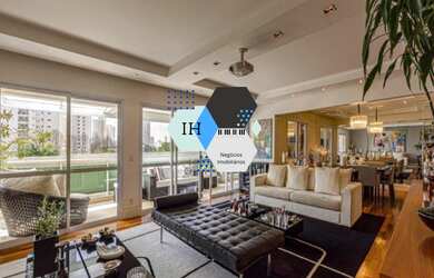 Imagem: O apartamento possui 4 Dormitórios, 4 Suítes, 6 Banheiros