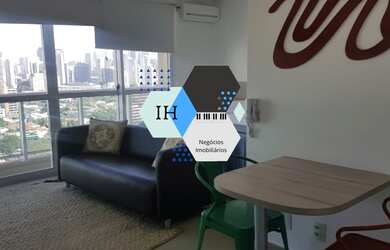 Imagem 2: Apartamento para locação no Brooklin Paulista, São Paulo-SP 1 quarto,...