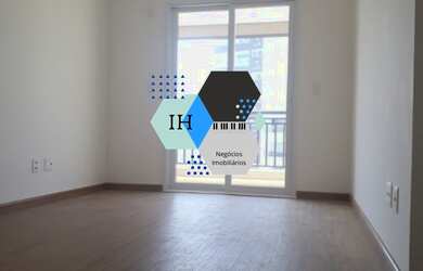 Imagem: O apartamento possui 1 Dormitório, 1 Banheiro, 1 Vaga na garagem