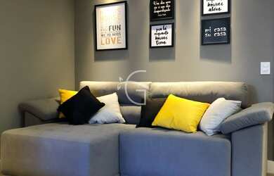 Imagem 3: Condomínio Ville Cannes. Churrasqueira, Ar-condicionado, 61m² de Área...