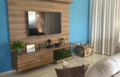 Imagem: A casa em condomínio possui 3 Dormitórios, 1 Suíte, 3 Banheiros