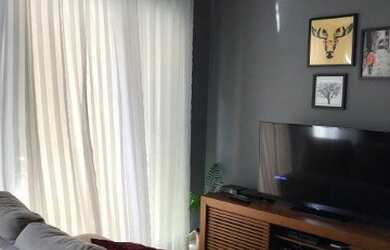 Imagem: A casa em condomínio possui 3 Dormitórios, 1 Suíte, 2 Banheiros