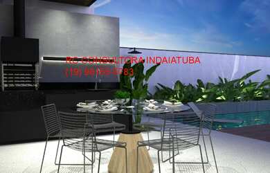 Imagem: O terreno possui 3 Dormitórios, 3 Suítes, 5 Banheiros, 4 Vagas