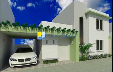 Imagem: A casa em condomínio possui 4 Dormitórios, 2 Suítes, 4 Banheiros