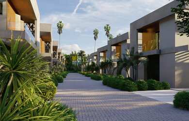 Imagem: A casa em condomínio possui 5 Dormitórios, 5 Suítes, 6 Banheiros