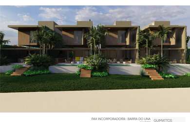 Imagem: A casa em condomínio possui 5 Dormitórios, 5 Suítes, 6 Banheiros