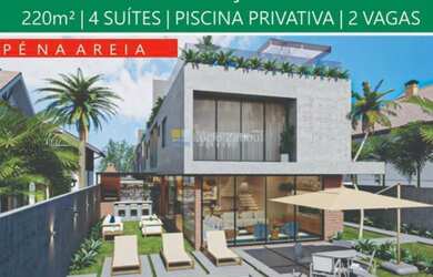 Imagem: A casa em condomínio à venda possui 4 Dormitórios, 4 Suítes