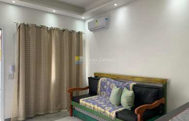 Imagem: A casa em condomínio possui 1 Dormitório, 1 Banheiro, 1 Vaga