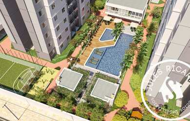 Imagem: O apartamento possui 2 Dormitórios, 2 Suítes, 1 Vaga na garagem