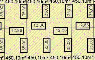 Imagem: O terreno possui 450m² de Área Privada e está localizado