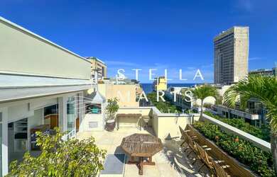 Imagem: O apartamento na cobertura possui 4 Dormitórios, 2 Suítes