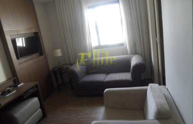 Imagem: O studio possui 1 Dormitório, 1 Banheiro, 1 Vaga na garagem