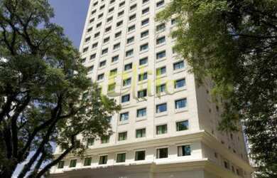 Imagem: O apartamento possui 1 Dormitório, 1 Banheiro, 1 Vaga na garagem