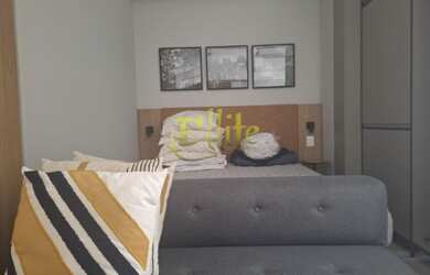 Imagem 2: Apartamento mobiliado com 01 dormitório para locação e venda no bairro...