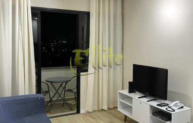 Imagem: O studio possui 1 Dormitório, 1 Banheiro, 1 Vaga na garagem