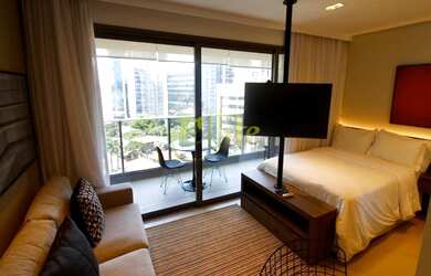 Imagem 3: Flat para alugar alto padrão em Pinheiros, totalmente mobiliado com serviços,...