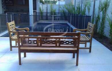 Imagem: A casa em condomínio possui 3 Dormitórios, 3 Suítes, 6 Banheiros