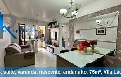 Imagem: O apartamento possui 3 Dormitórios, 1 Suíte, 3 Banheiros