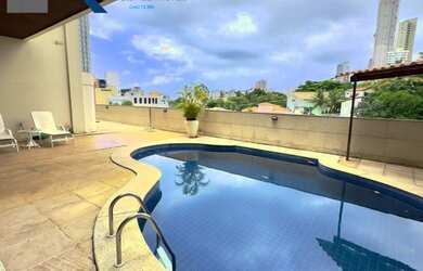 Imagem: A casa em condomínio possui 4 Dormitórios, 4 Suítes, 5 Banheiros