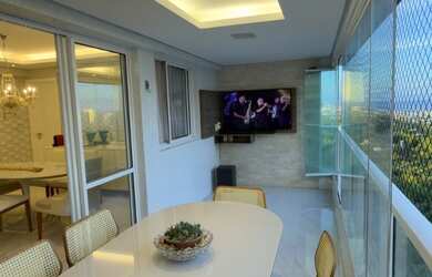 Imagem 2: PLATINO GREENVILLE PATAMARES 110m² VISTA MAR VARANDA GOURMET ANDAR ALTÍSSIMO