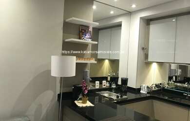 Imagem: O apartamento possui 1 Dormitório, 1 Suíte, 1 Banheiro, 1