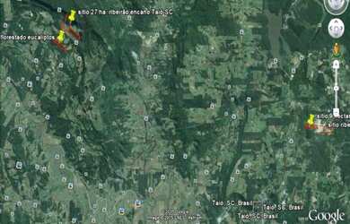 Imagem: A chácara possui 3 Dormitórios, 1 Banheiro, 27m² de Área