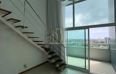 Imagem 2: Loft para Locação na Colina A Patamares Vista Mar Pé-Direito Duplo...