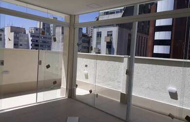 Imagem: O apartamento na cobertura possui 2 Dormitórios, 2 Banheiros