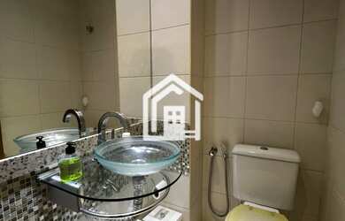 Imagem 8: Apartamento 3/4 sendo 2 suítes, decorado no Aquarius