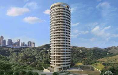 Imagem: O apartamento possui 4 Dormitórios, 6 Banheiros, 6 Vagas na