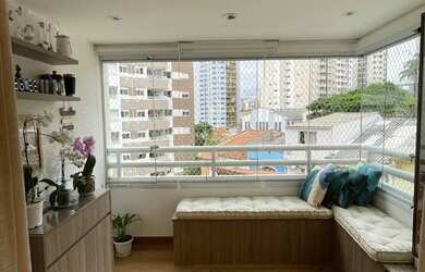 Imagem: O apartamento possui 2 Dormitórios, 1 Suíte, 2 Banheiros