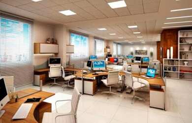 Imagem: A sala comercial possui 1 Banheiro, 1 Vaga na garagem, 27m²