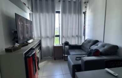 Imagem: O apartamento possui 1 Dormitório, 1 Banheiro, 1 Vaga na garagem