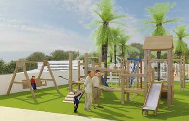 Imagem 8: BAALBEK PANAZZOLO - DOIS DORMITÓRIOS, SACADA COM CHURRASQUEIRA, PISCINA,...